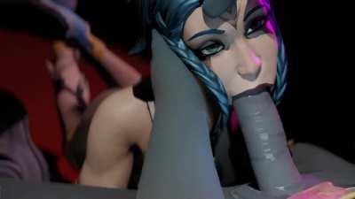 Gia Blowjob by JTopau