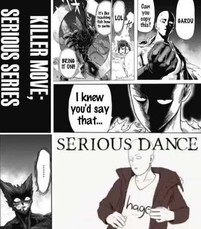 I don't think Garou can copy that...