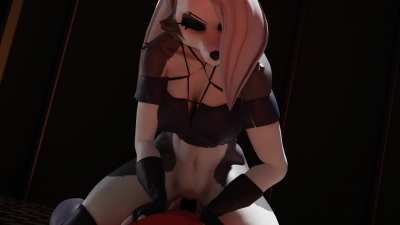 Loona's Exhibition Dildo Ride (CowaiiAnimations)