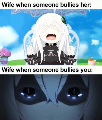 She pout, but she's also got your back