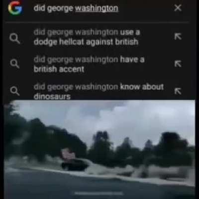 Did Georg Washington…