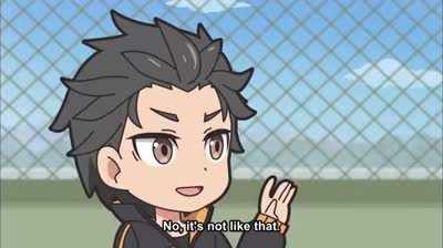 Kazuma meets subaru [isekai quartet]