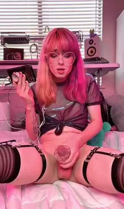 Wish you were here to suck my cock while I watch porn.