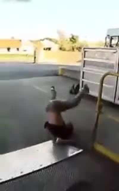 WCGW doing tricks on rail