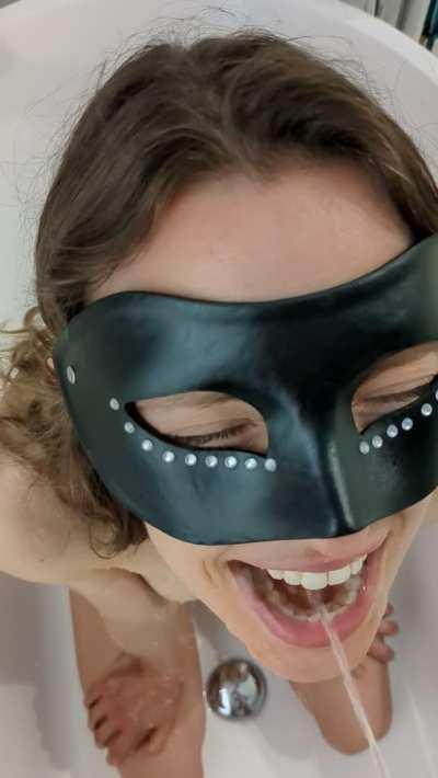 I don't swallow until daddy tells me to