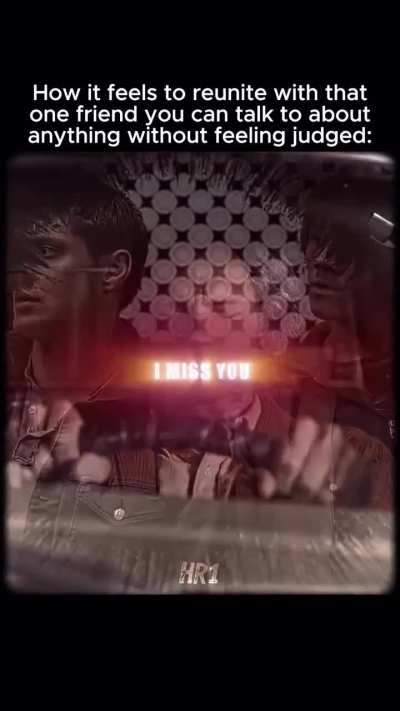 I miss my old friends 😔