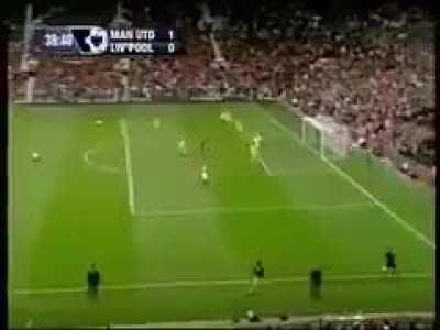 The Argentina commentator, Bambino Pons sang Eye of the tiger with Scholes' name after Scholes scored against Liverpool in 2006/7 season .