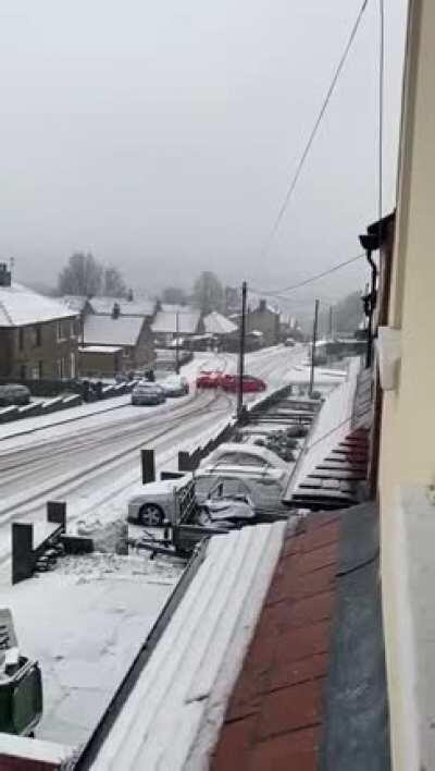 If you are wondering... it&rsquo;s snowing