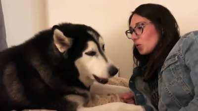 It has be a tantrum! It's like cursing right in my face