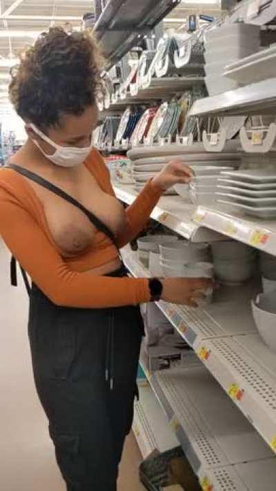 Would you drink from Mama's titty in the store