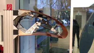 Adaptive Airfoil Shape prototype to increase performance