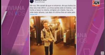 En el programa de Canosa pasaron un tuit en broma del Streamer Luquitas Rodriguez como si fuera cierto.