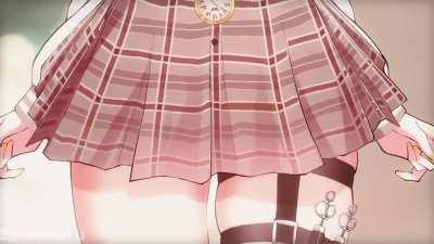 Ame loves to tease her teamates.