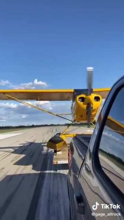 How float planes take off from a runway