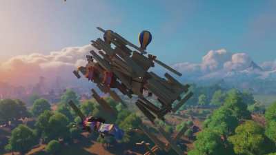 This bug made my airship look even cooler!