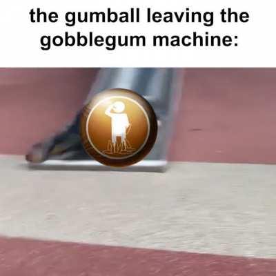 this mf flew out the slide LMFAO