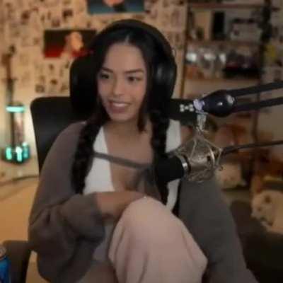 Rae's singlet was a little loose