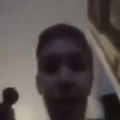 Its me falling down the stairs