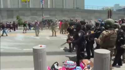 Trump’s National Guard troops arrived in L.A., escalating tensions, unload on unarmed, peaceful residents, and sparking chaos