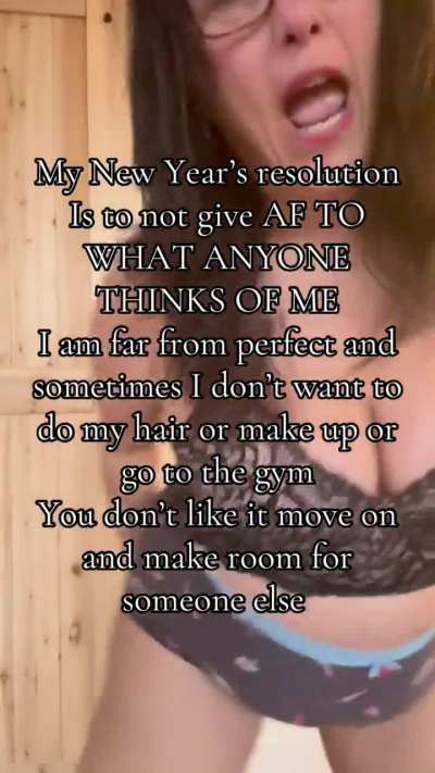 This MILF does not give AF what anyone thinks of her …. Life is meant to live YOLO