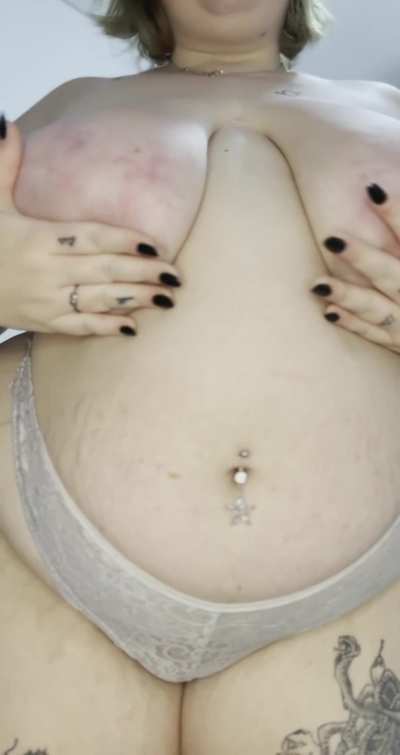 Are my tits big enough to make you cum if I jerk you off with them?