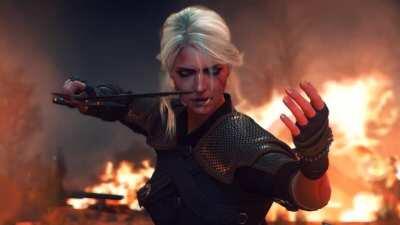 Ciri Combat [Animated Desktop Background][SBUI]