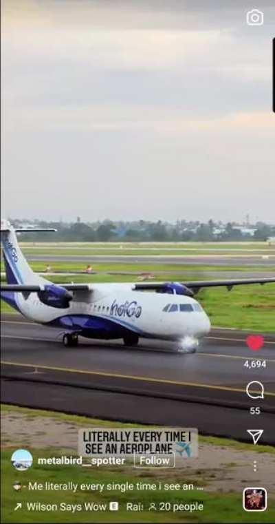 Me whenever I see a plane