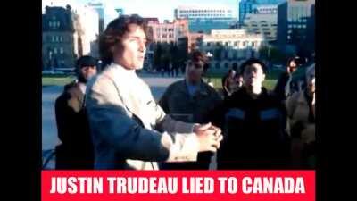 Government will always lie (Trudeau years ago)