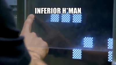 superior chimp 😎 vs inferior h*man 🤢