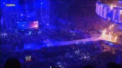 Undertaker's Wrestlemania 27 Entrance with the Original un-dubbed audio. (Ain't No Grave - Johnny Cash)