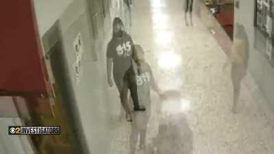 He tripped and hit his head!