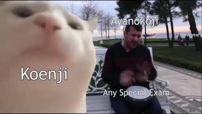 Ayanokoji's practically smurfing