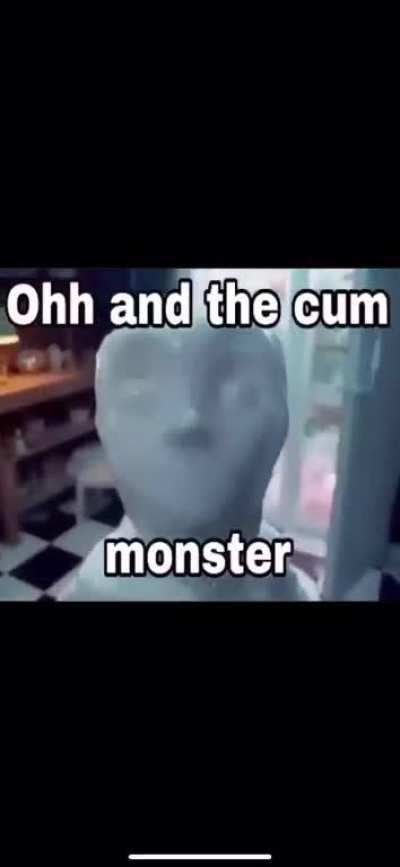 Se le ve bien fresco al monstruo de la cum