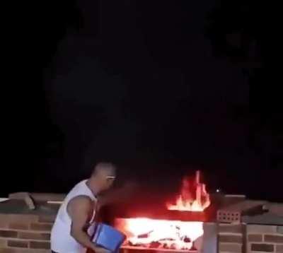 HMFT after I add some homemade pyro to this barbie.