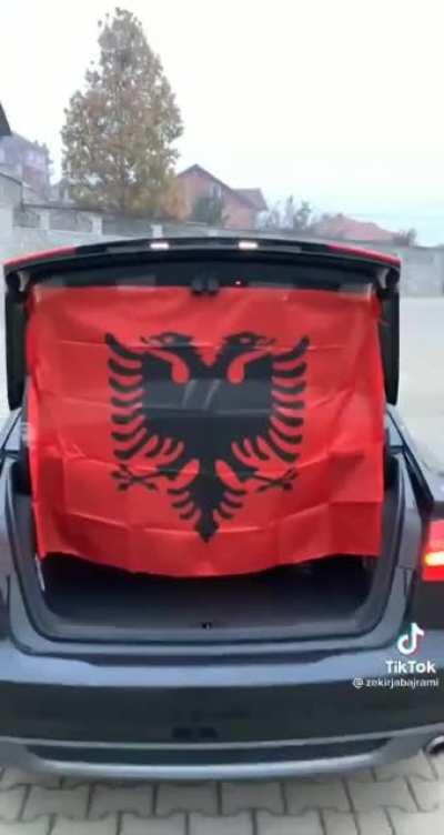 I wanna drive this car through Belgr*de.