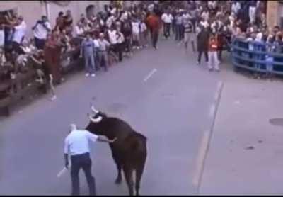 Grandpa, beast tamer
