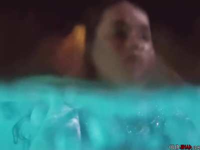 Booksmart pool scene