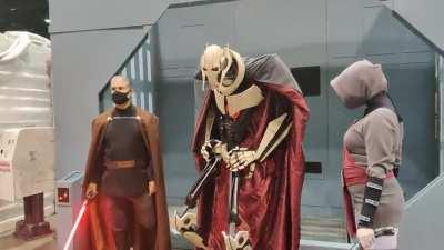 More of the Grievous Cosplay from Orlando Megacon'21