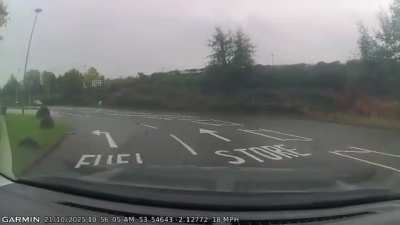 [OC] Impatient idiot on wrong side of the road, nearly ruined my Meal Deal