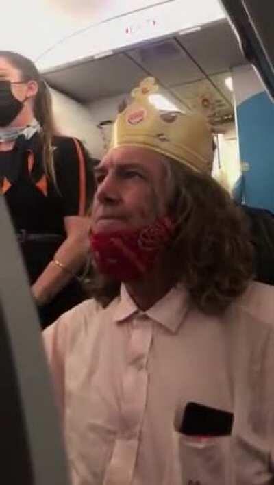 Murican' James May sounds off on a plane.