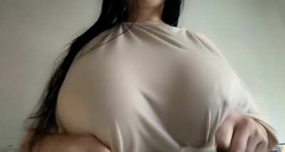 Can you imagine how much they bounce when I’m on top?