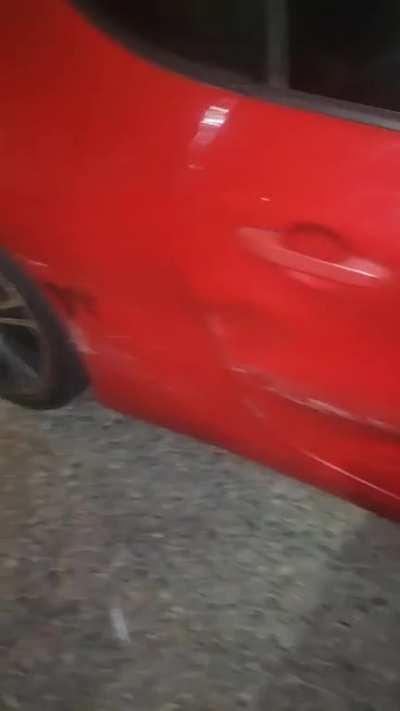 T-boned my dream car right after i got it because she 