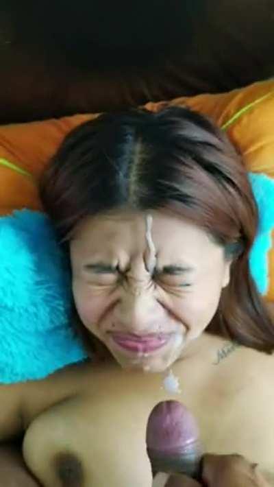 She starts to like it.