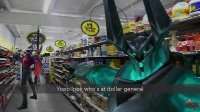 Yooo look who's at dollar general