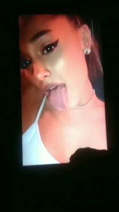 Ariana Grande Cum tribute hindi (any ariana grande fappers in this community?)