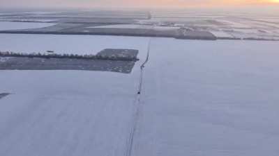 ~12-minute-long video narrated by Robert Brovdi of the Ukrainian 414th Unmanned Strike Aviation Systems Brigade attacking Russian targets using fiber optic FPV quads.