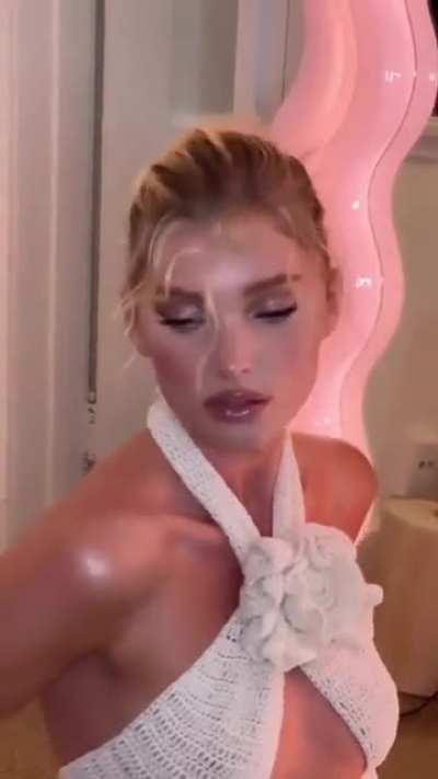 Elsa Hosk wearing Magda Butrym