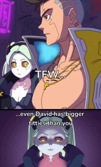 Damn, Deibido is packin'