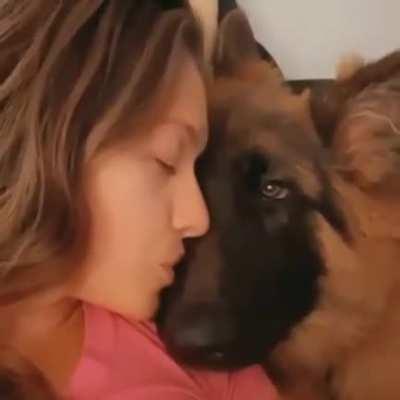 Look at his eyes, so much love