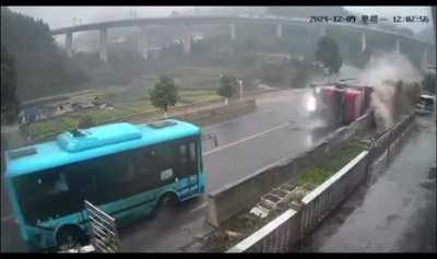 Too fast for road conditions